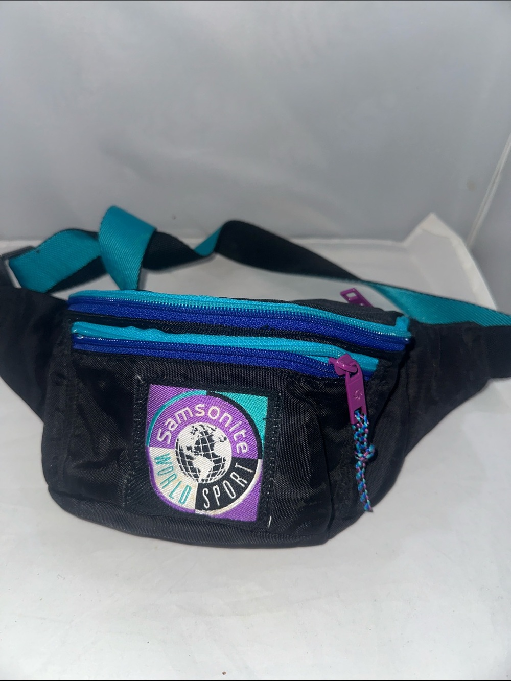 Vintage Samsonite Waist Bag Fanny Pack 90s Padded